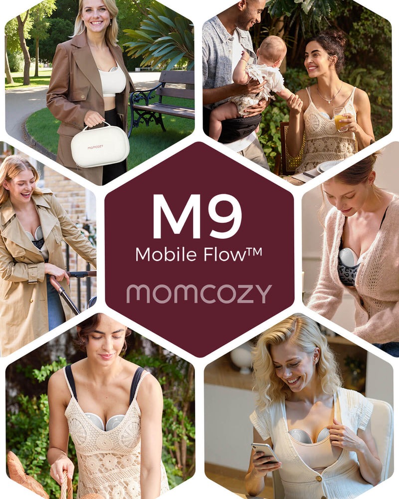 Máy hút sữa rảnh tay không dây Momcozy M9 - Ảnh 15
