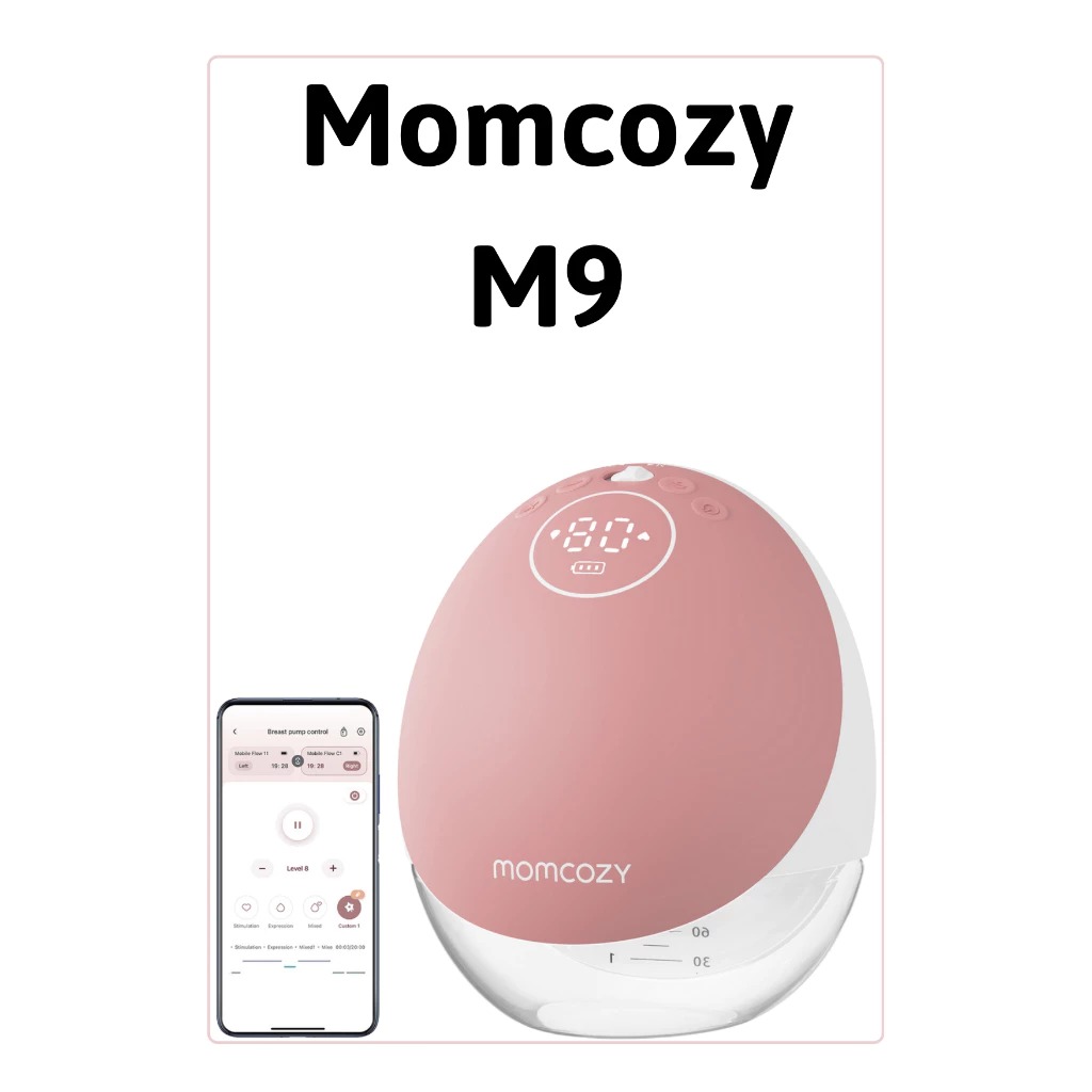 Máy hút sữa rảnh tay không dây Momcozy M9 - Ảnh 9