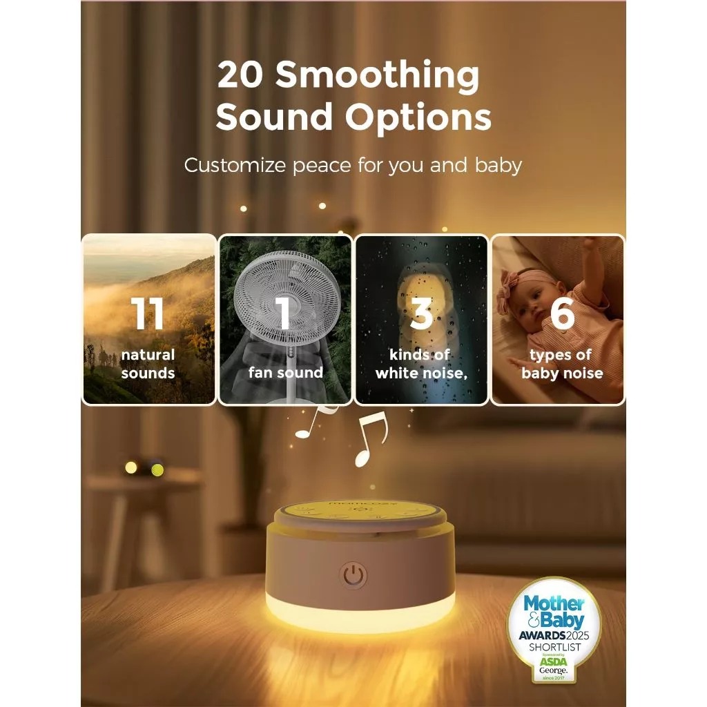 Máy tạo tiếng ồn trắng Momcozy WN03- Không wifi - Ảnh 9
